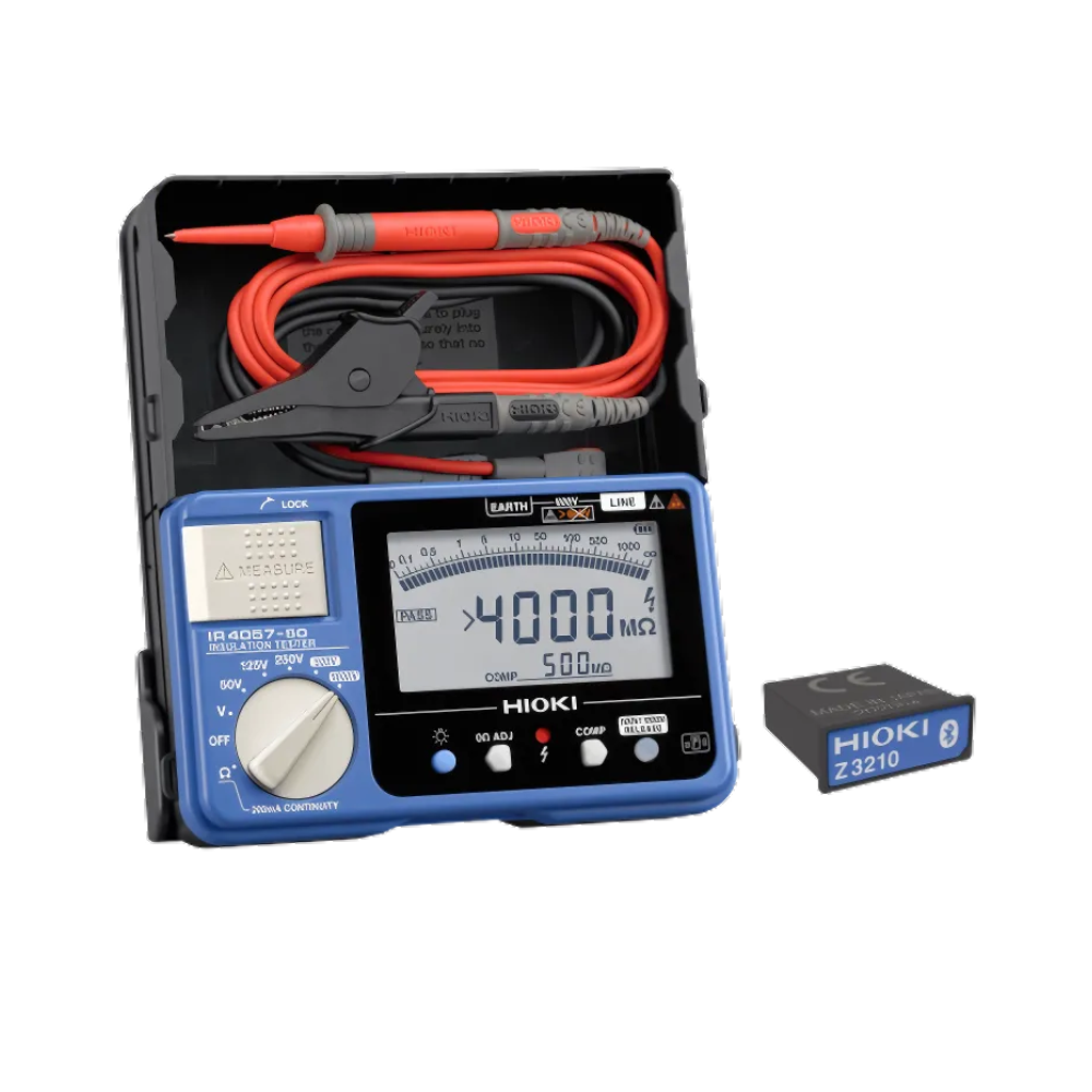 medidor de aislación digital 1000 V (IR4057-90) HIOKI