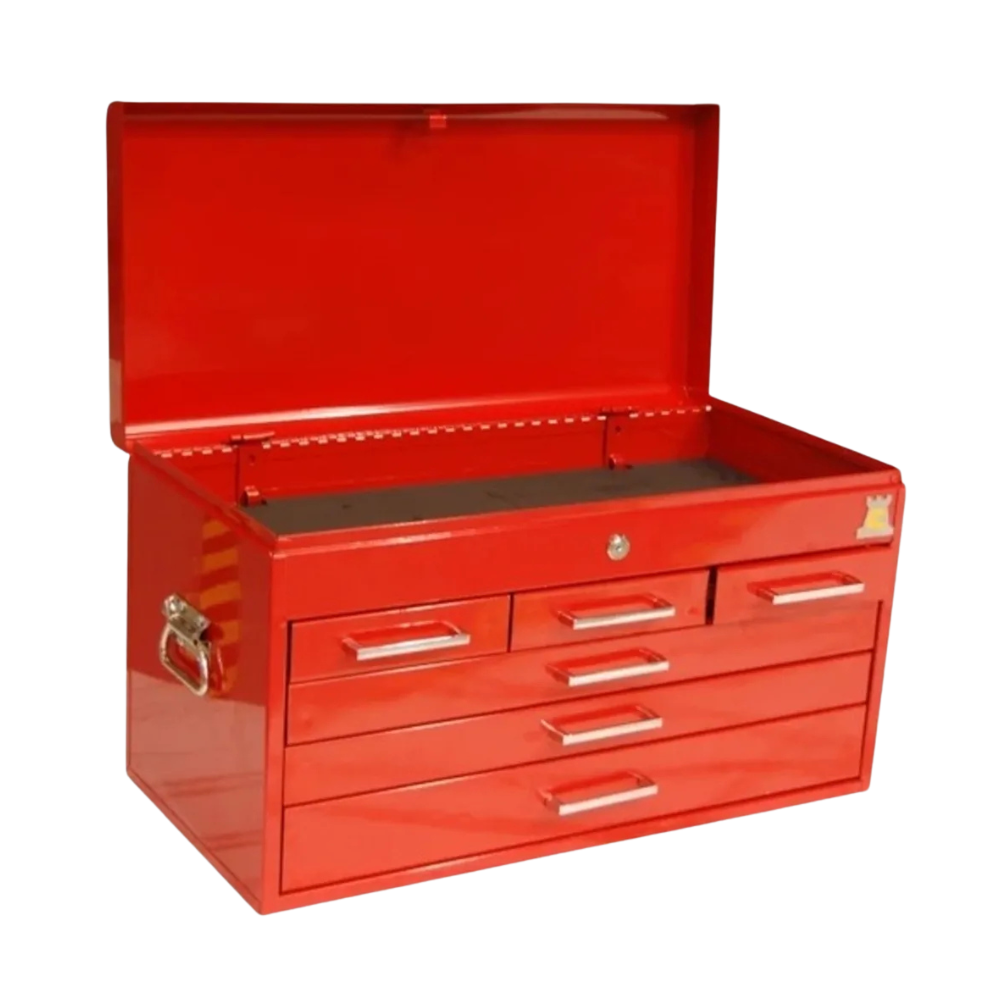 caja de herramientas metálicas 6 gavetas  (TBT2006B) BIGRED