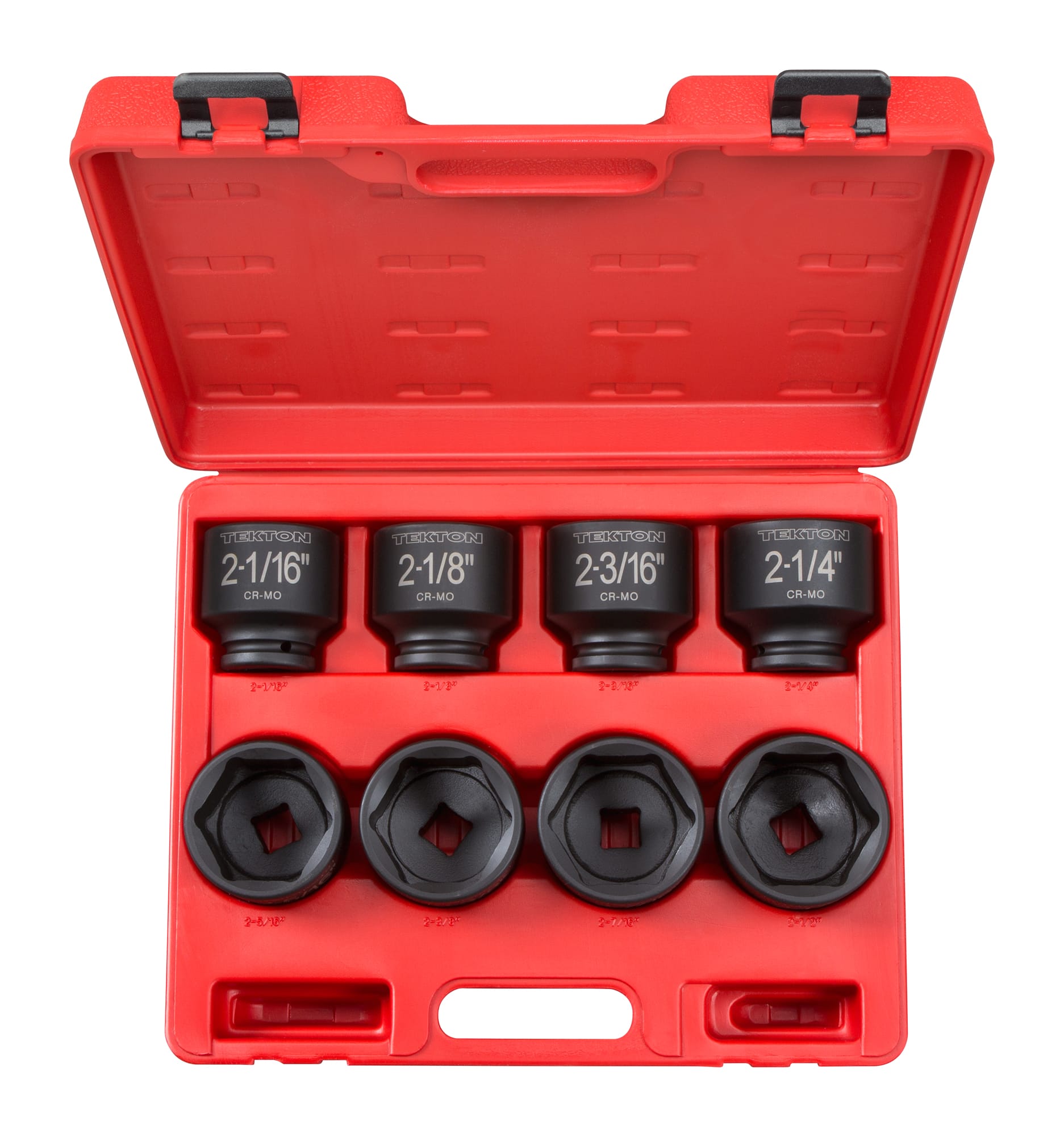 Set dados de impacto 3/4" hexagonales 8 piezas Tekton