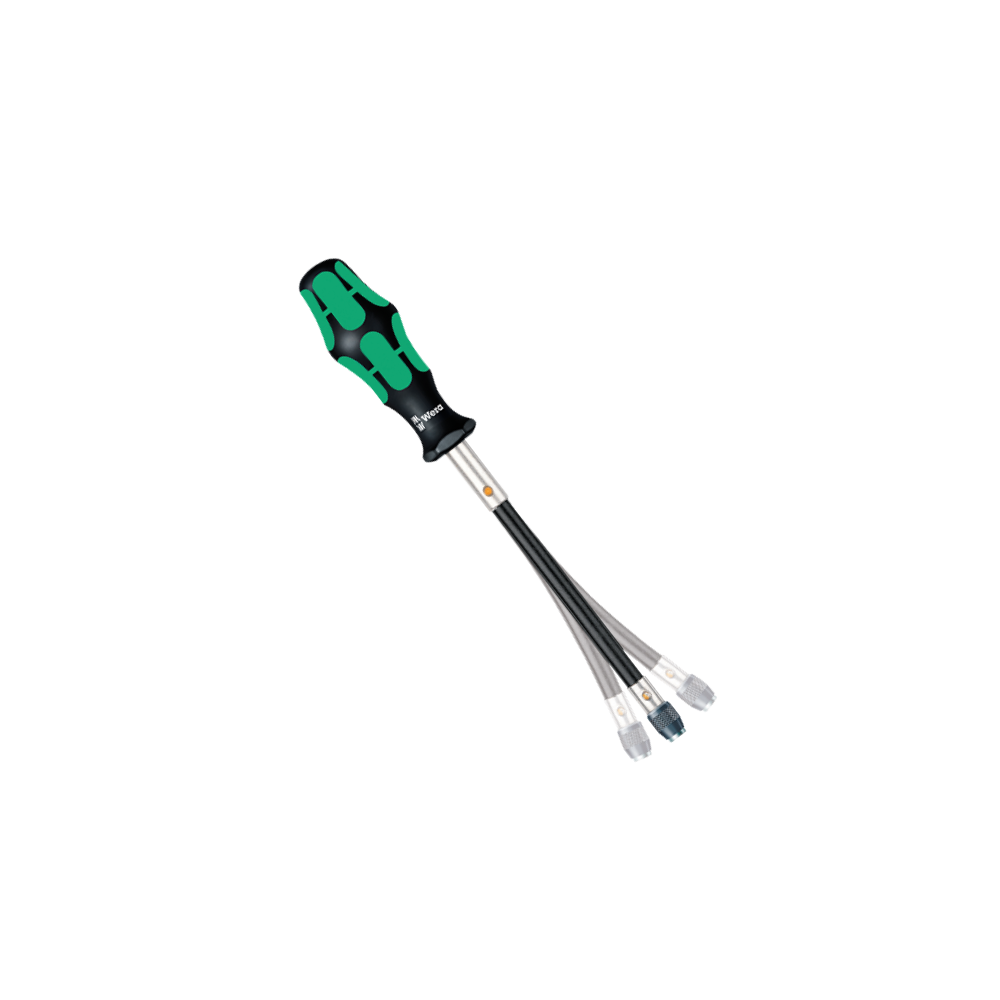 Destornillador portapuntas 1/4" con varilla flexible Wera