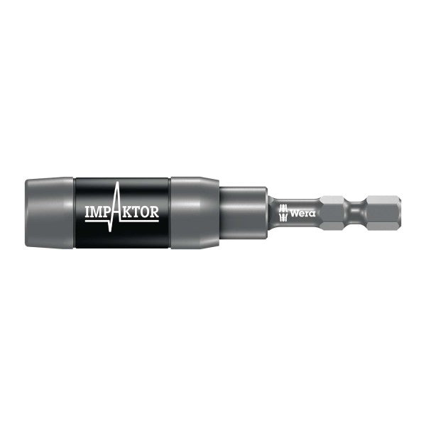 Portapuntas Impaktor 1/4" con imán anular Wera