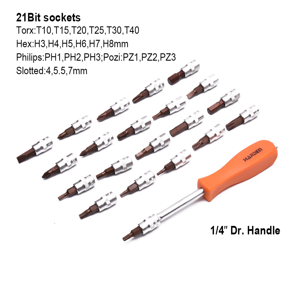 Set de Dados 1/4 46 Piezas Harden