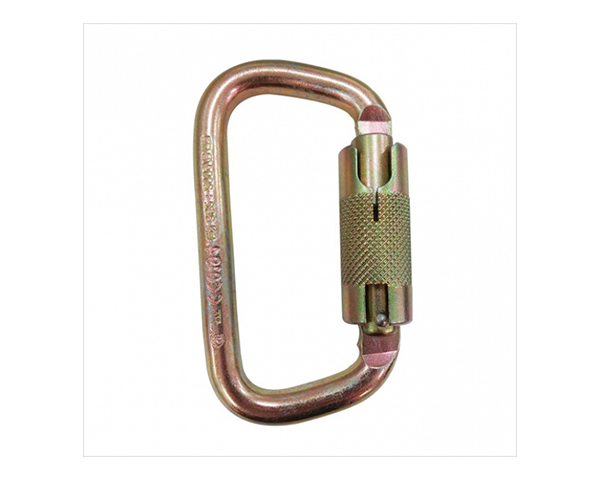 Mosquetón Carabinero 3 Tiempos Acero 30kN