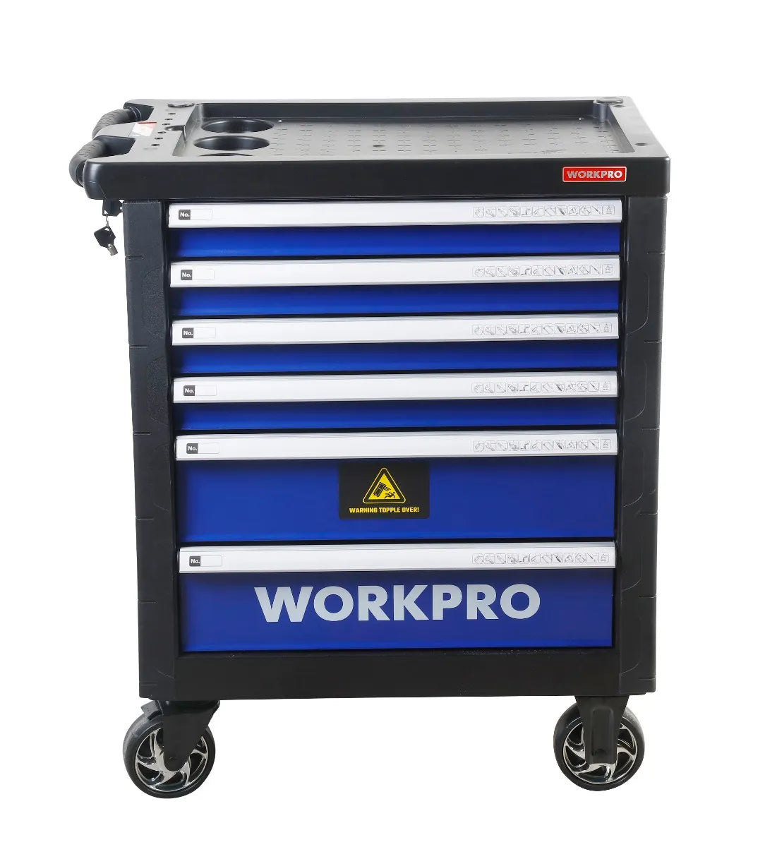 Carro de herramientas con 199 pzs workpro (WORK PRO0001) - WORK PRO