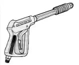 Pistola de lavado doble larga (89429) - PORTOTECNICA