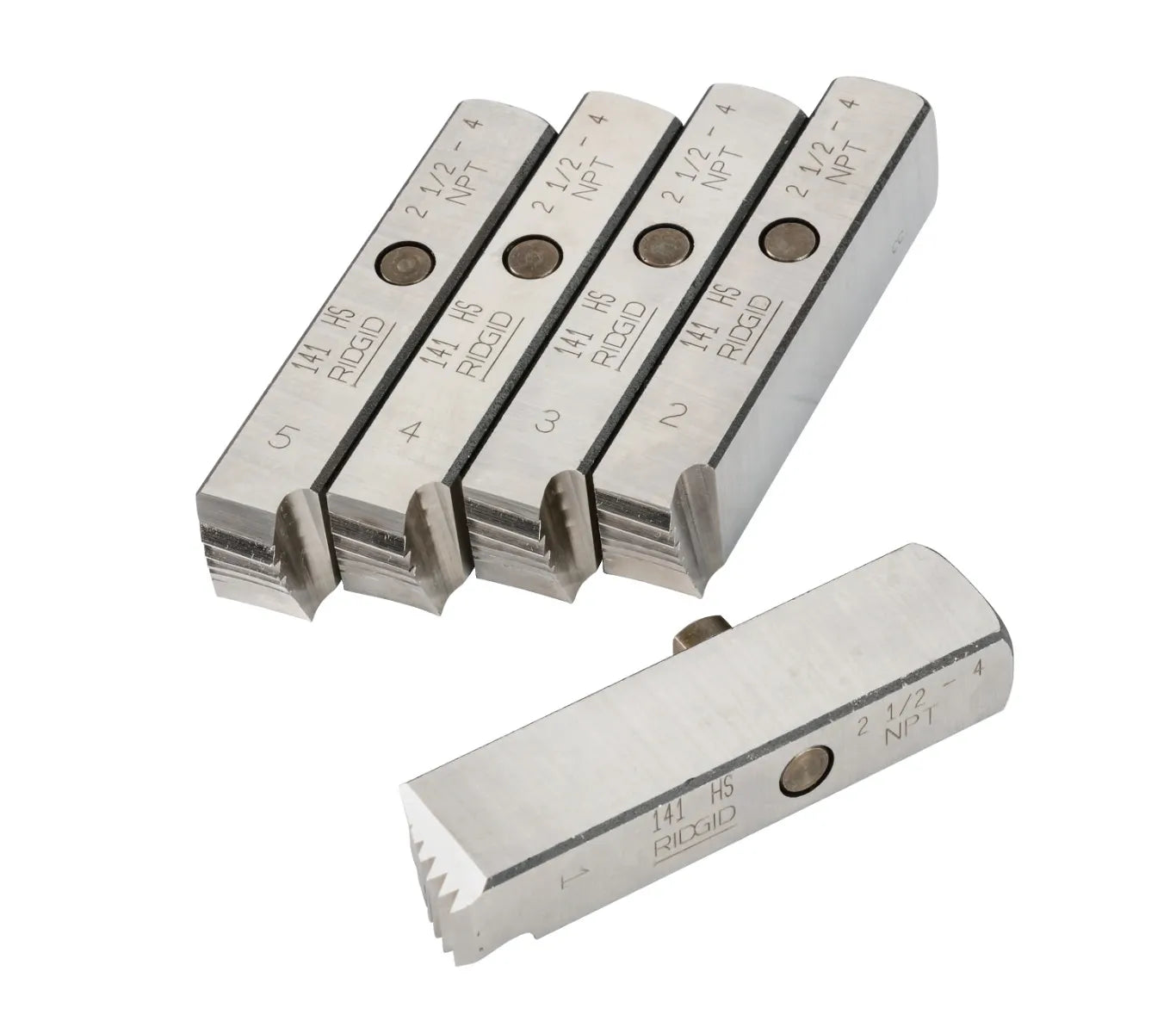 Jgo. peines terraja #141 de 2.1/2"-4" npt (38120) - RIDGID