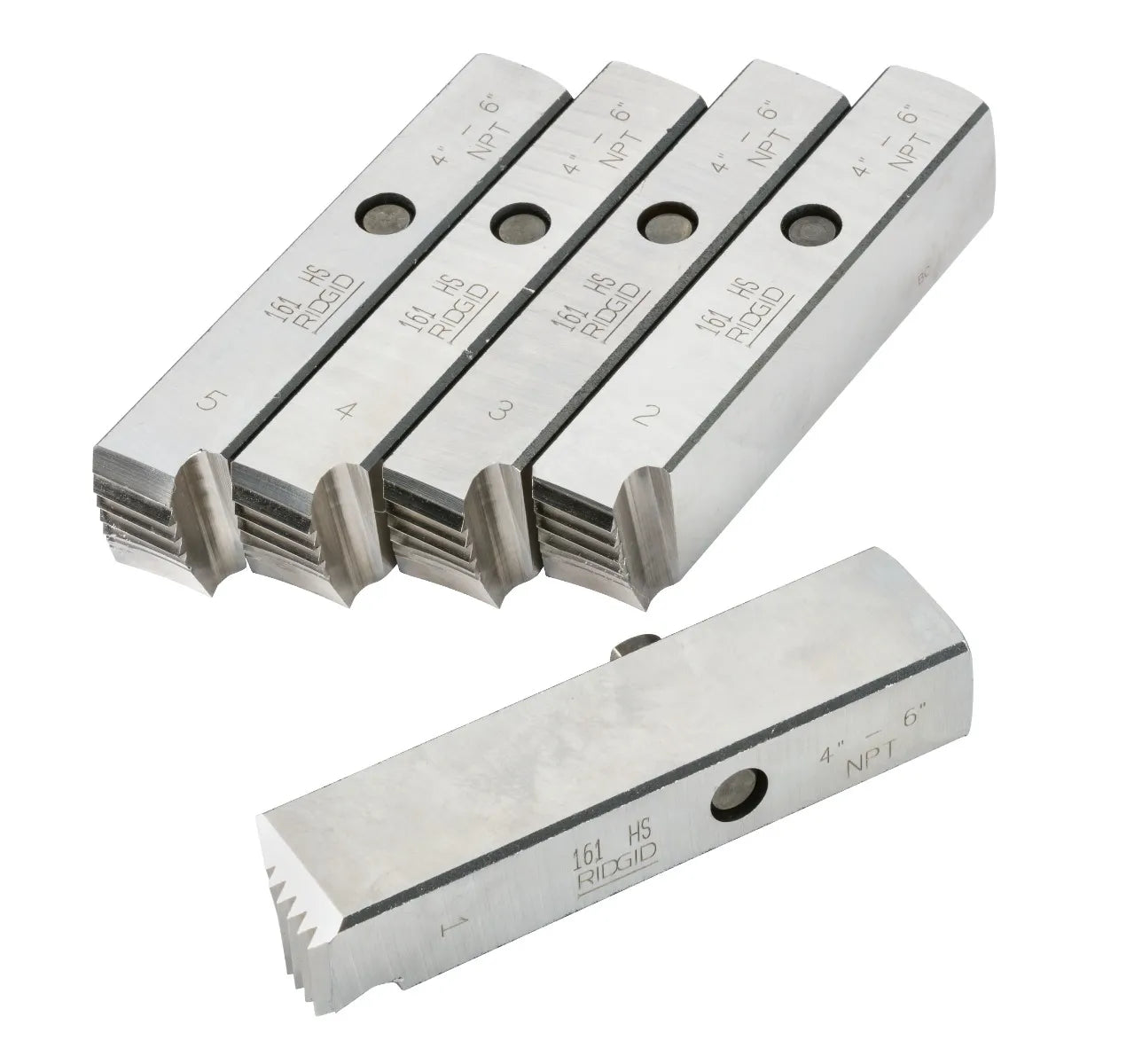 Jgo. peines terraja #161 de 4"-6" npt (38155) - RIDGID