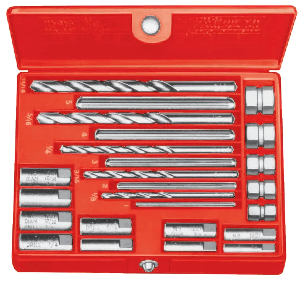 Jgo. extractores pernos 1/4-1/2 #10 (35585) - RIDGID
