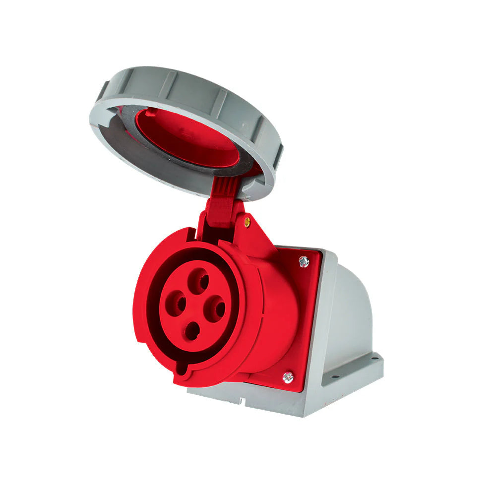 Enchufe industrial hembra sobrepuesta IP67, 32A