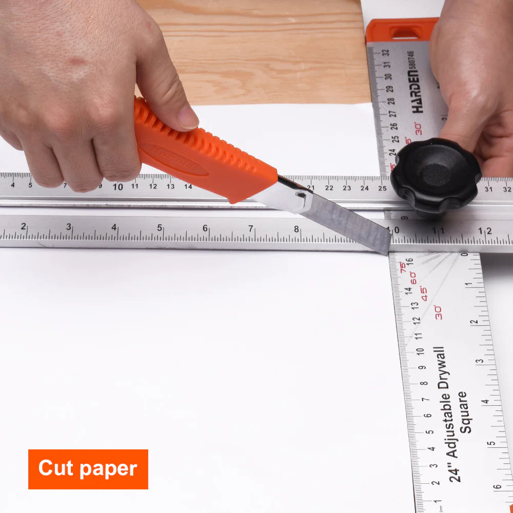 Escuadra T 24" ajustable aluminio HARDEN