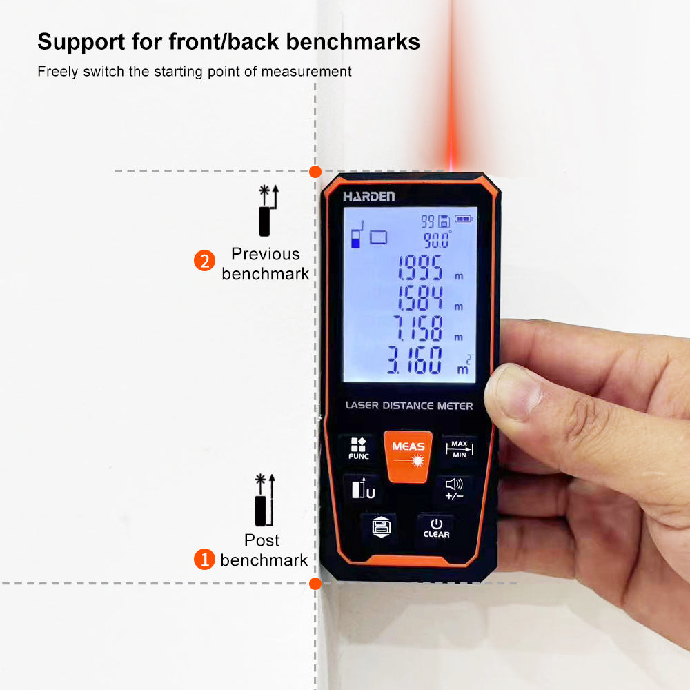 Medidor de distancia laser HARDEN