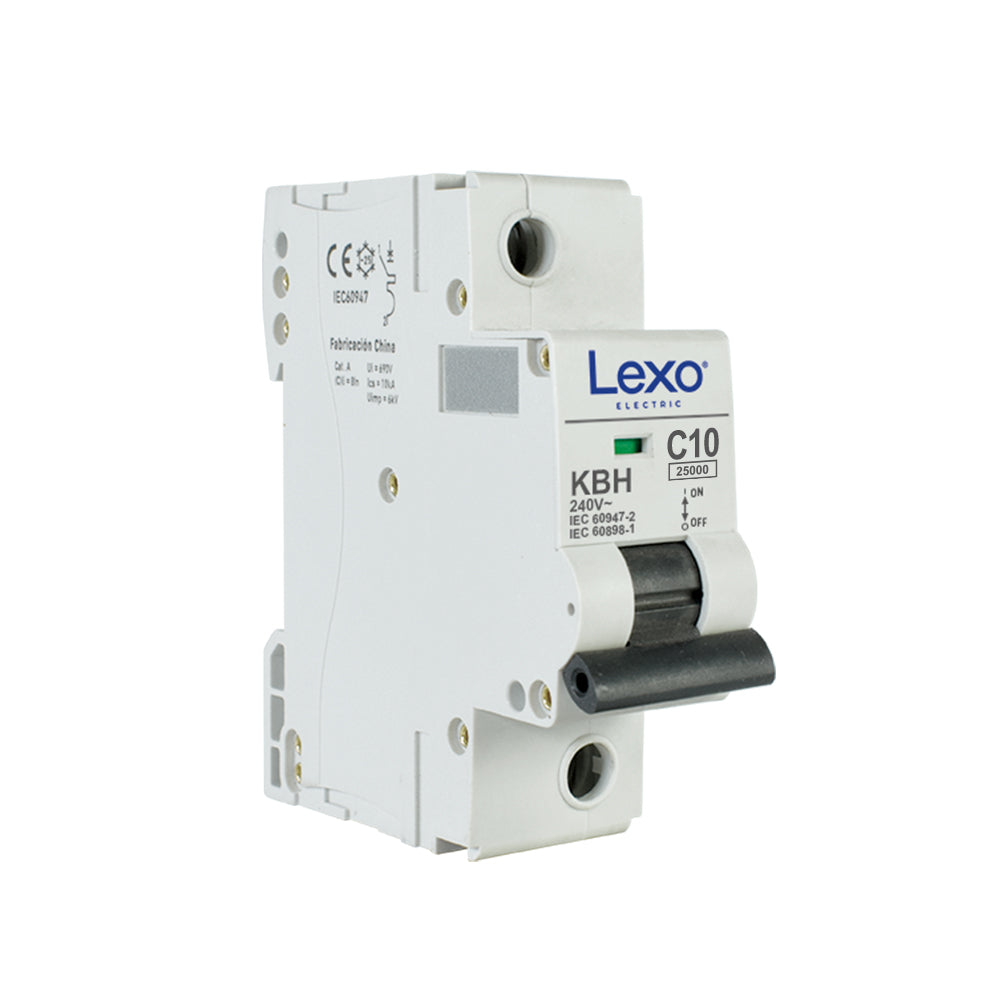 Interruptor automático 1X6A curva C 25kA