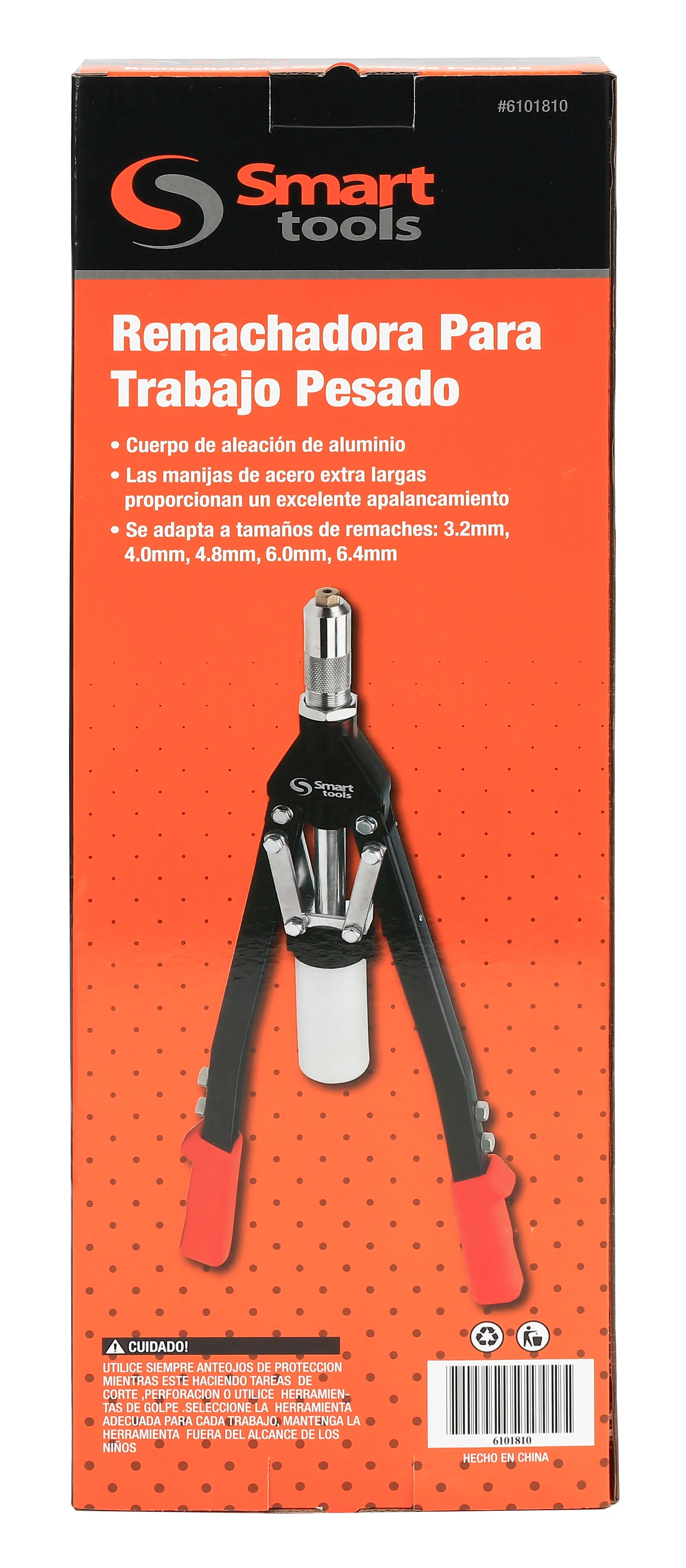 Remachadora tijera 3.2 - 6.4 mm. h. duty (6101810) - SMARTTOOLS