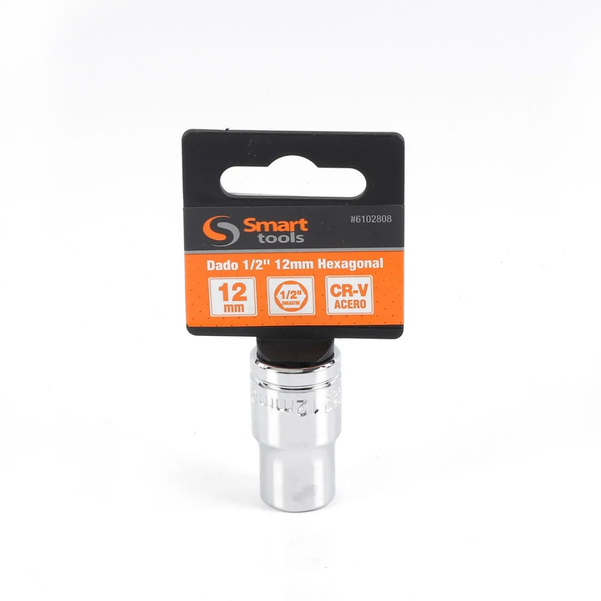 Dado 1/2" 12mm hexagonal (*) - SMARTTOOLS