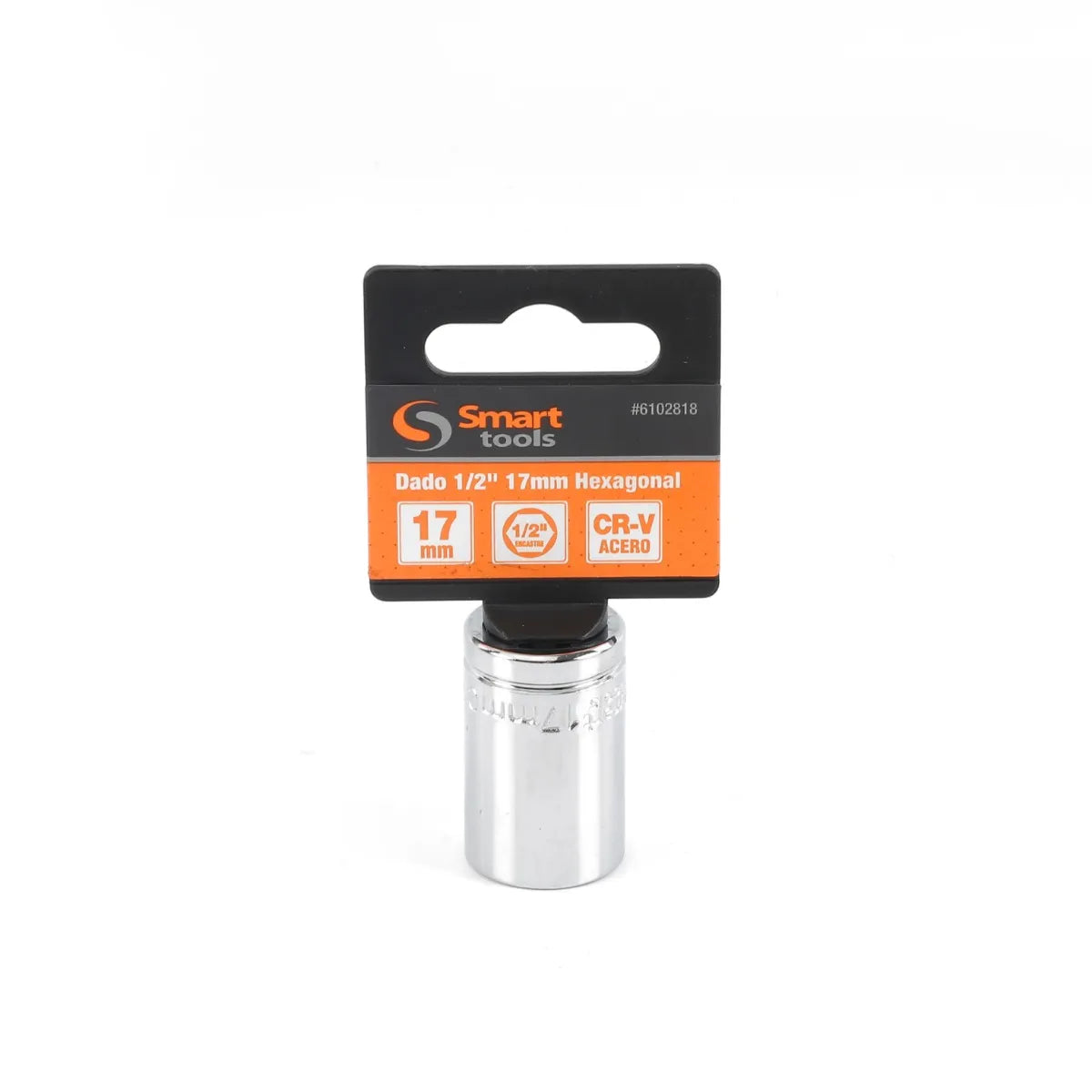 Dado 1/2" 17mm hexagonal (*) - SMARTTOOLS