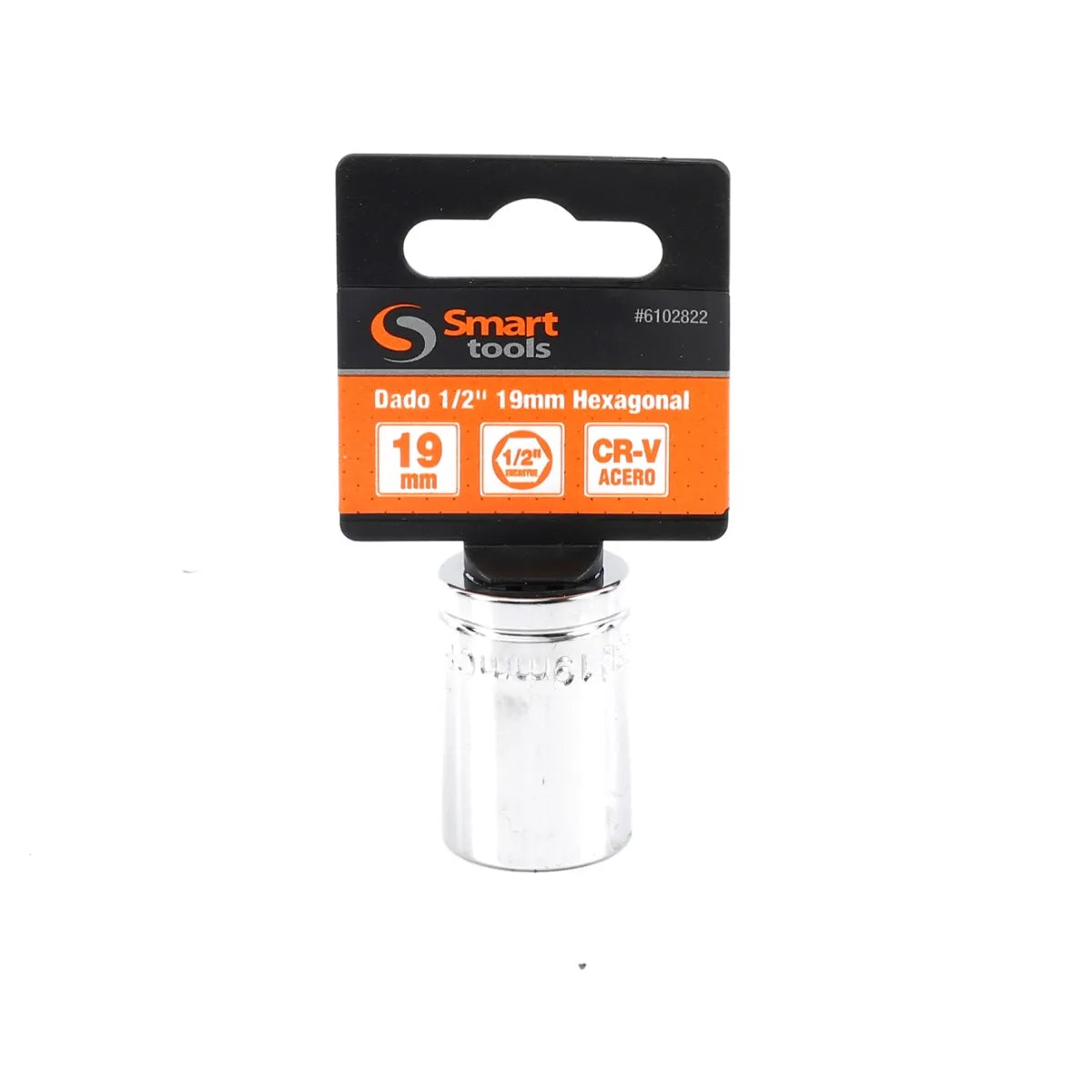 Dado 1/2" 19mm hexagonal (*) - SMARTTOOLS