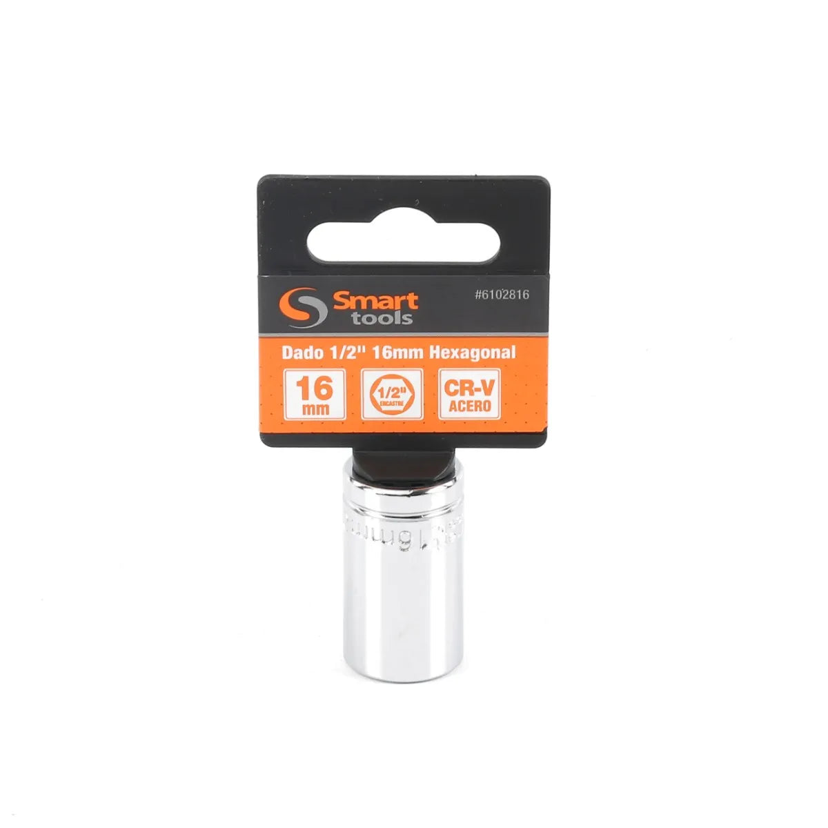 Dado 1/2" 16mm hexagonal (*) - SMARTTOOLS