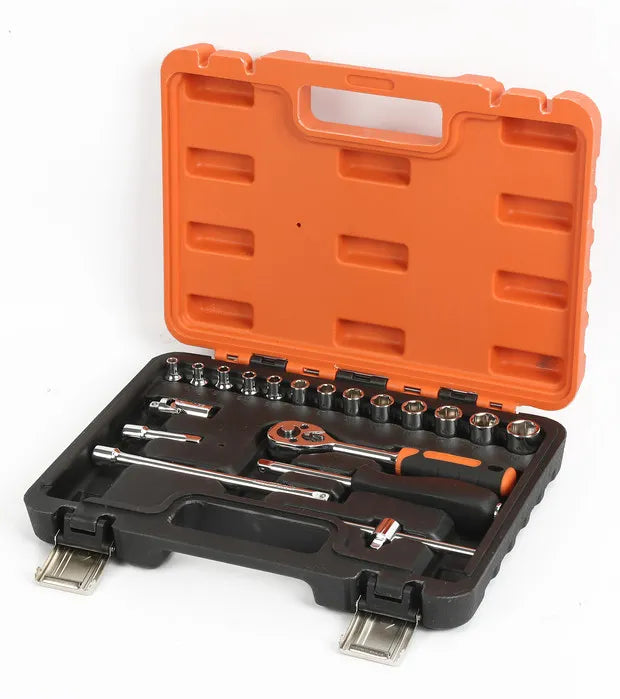 JGO. DADOS 1/4 DE 4 A 14 MM. (19 PZS.) - SMART TOOLS