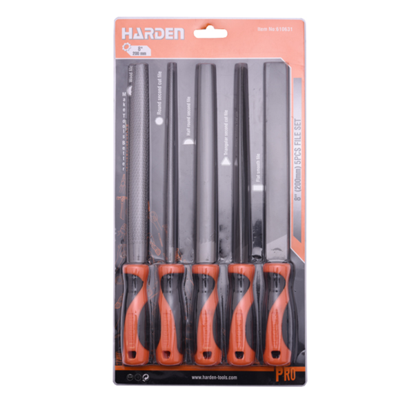SET LIMAS 5 PIEZAS 8\" - HARDEN
