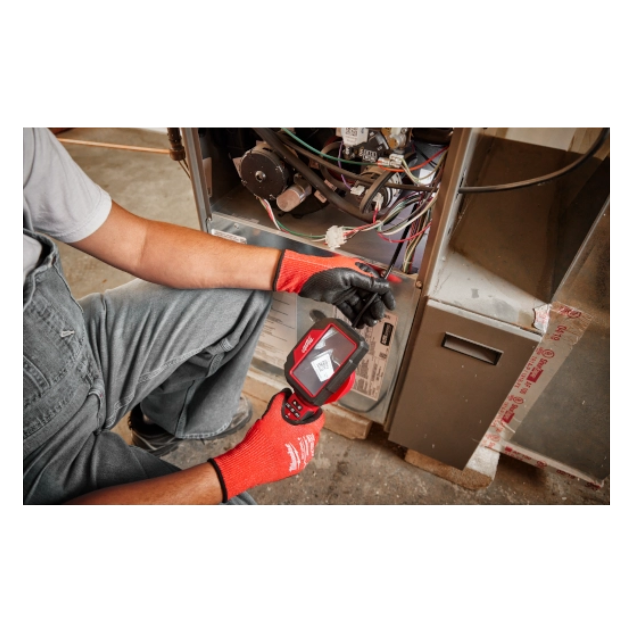 CAMARA DE INSPECCION M-SPECTOR 360° PANTALLA 4 BATERIA M12 (2323-21) MILWAUKEE