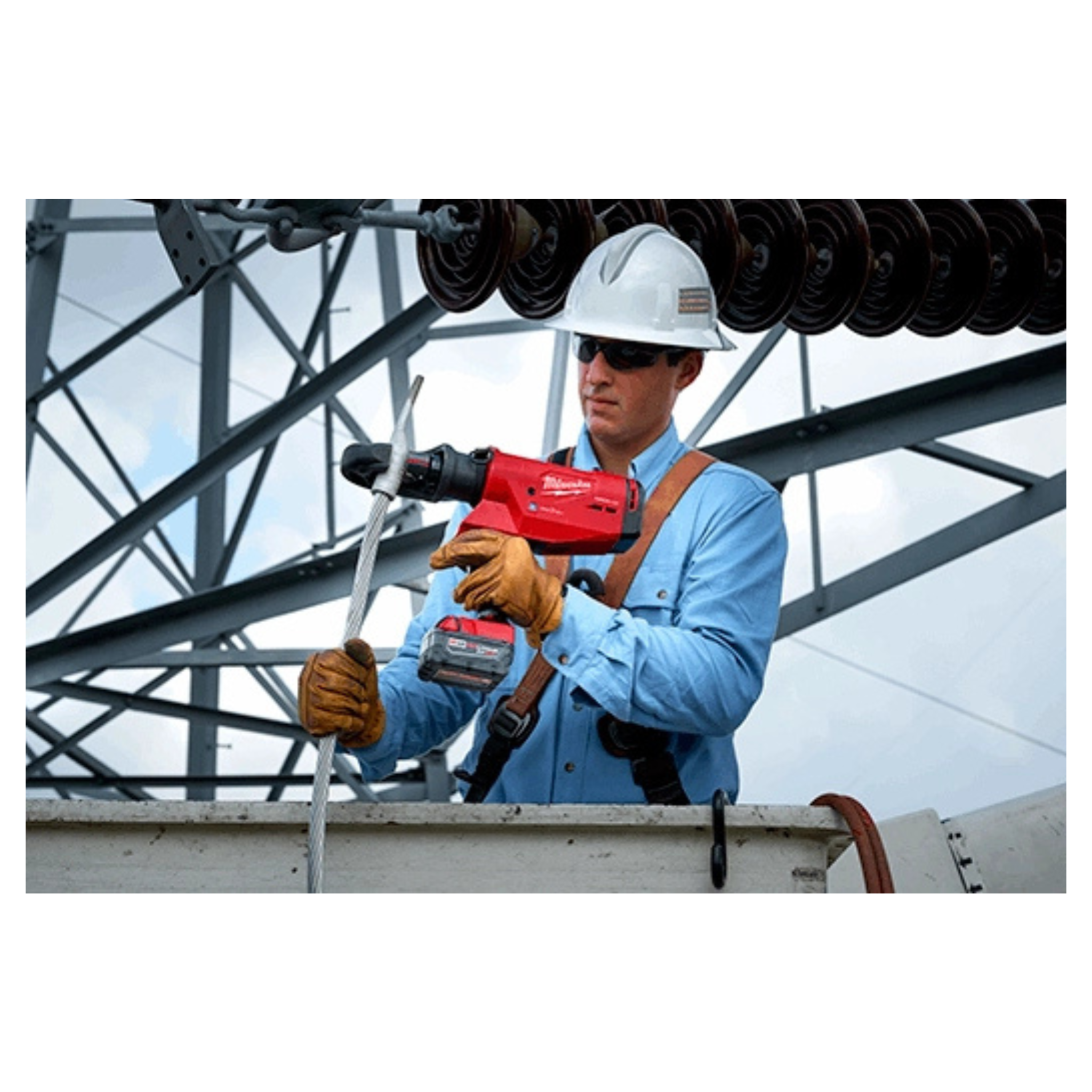 PRENSATERMINALES BATERIA 12TN M18 FORCE LOGIC (2778-22) MILWAUKEE