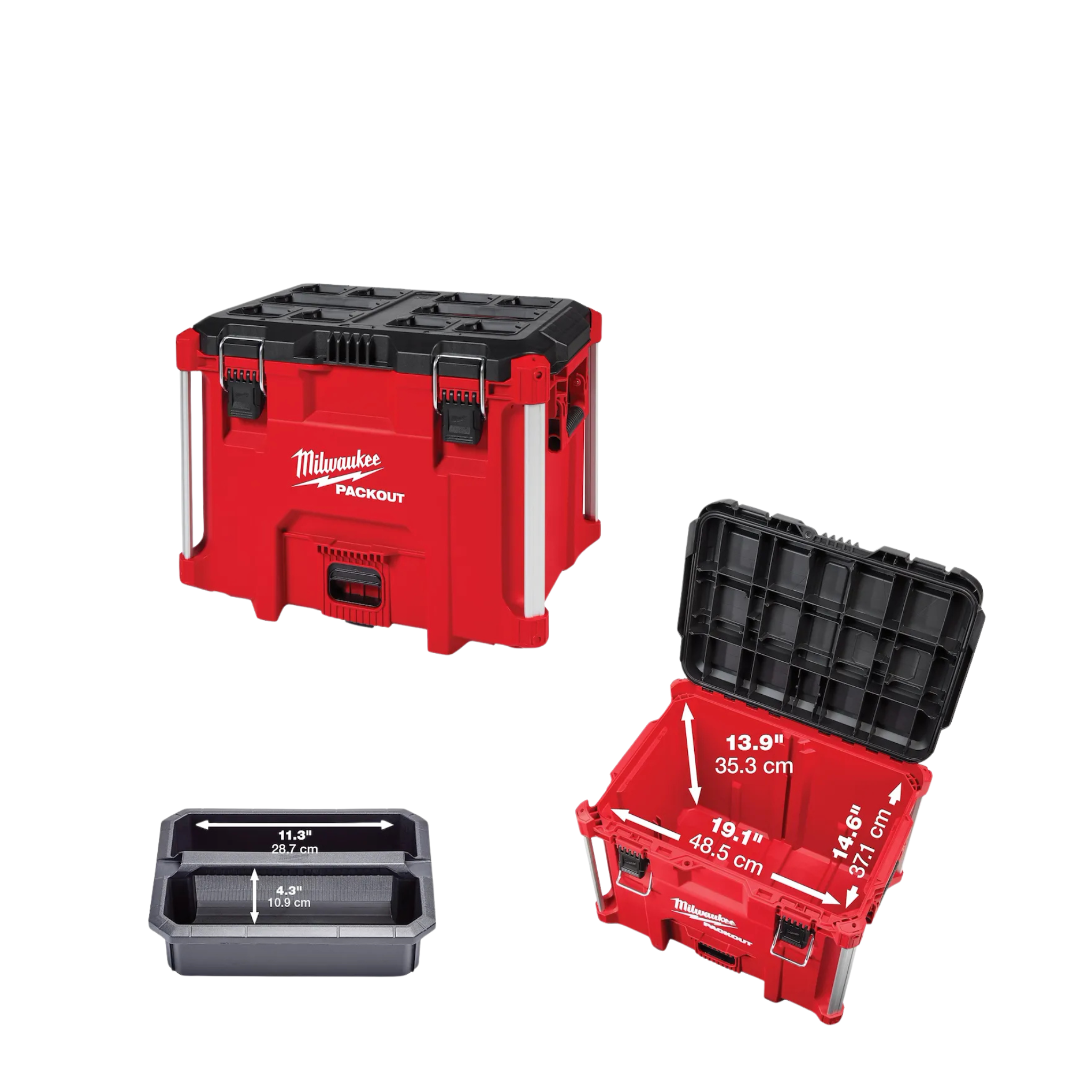 CAJA DE HERRAMIENTAS PACKOUT XL (48-22-8429) MILWAUKEE