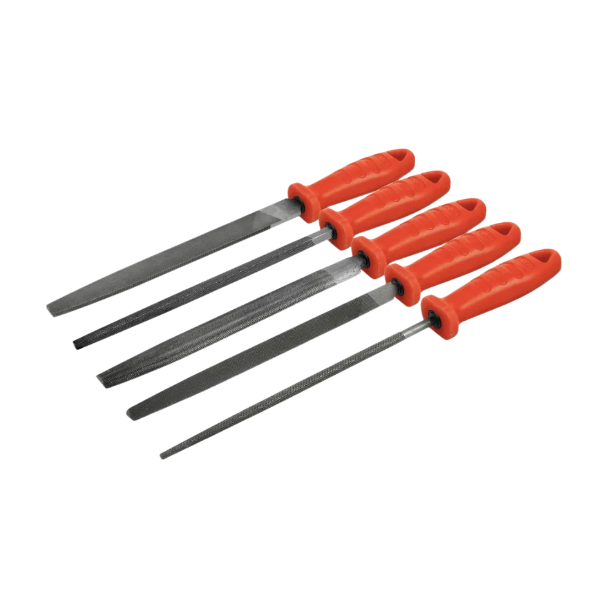 JGO. LIMAS MECANICO 5 PZS. LARGO 10/25 CMS.