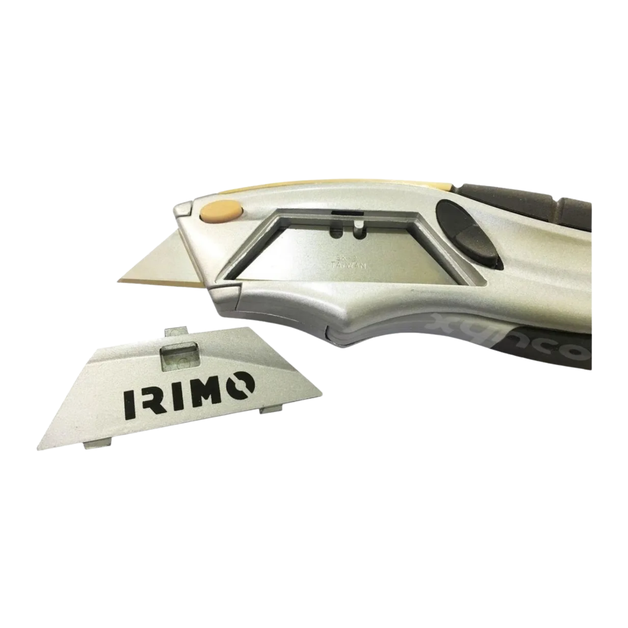 Cuchillo cartonero de seguridad de cambio rápido con 6 hojas Irimo
