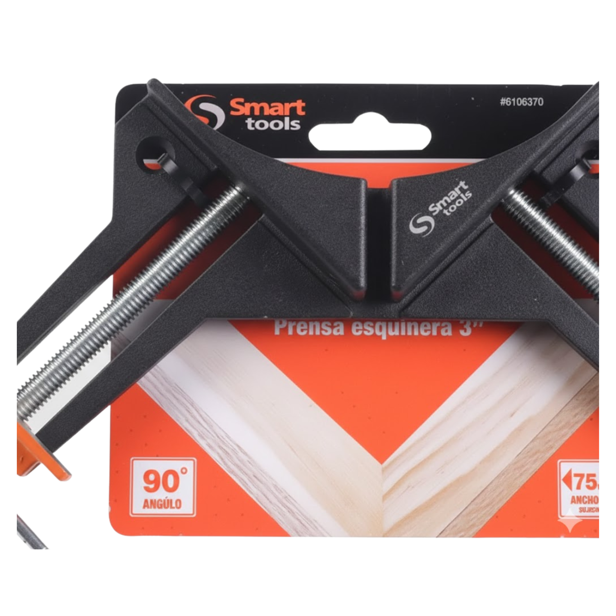 Prensa esquinera 3" metal Smart Tools