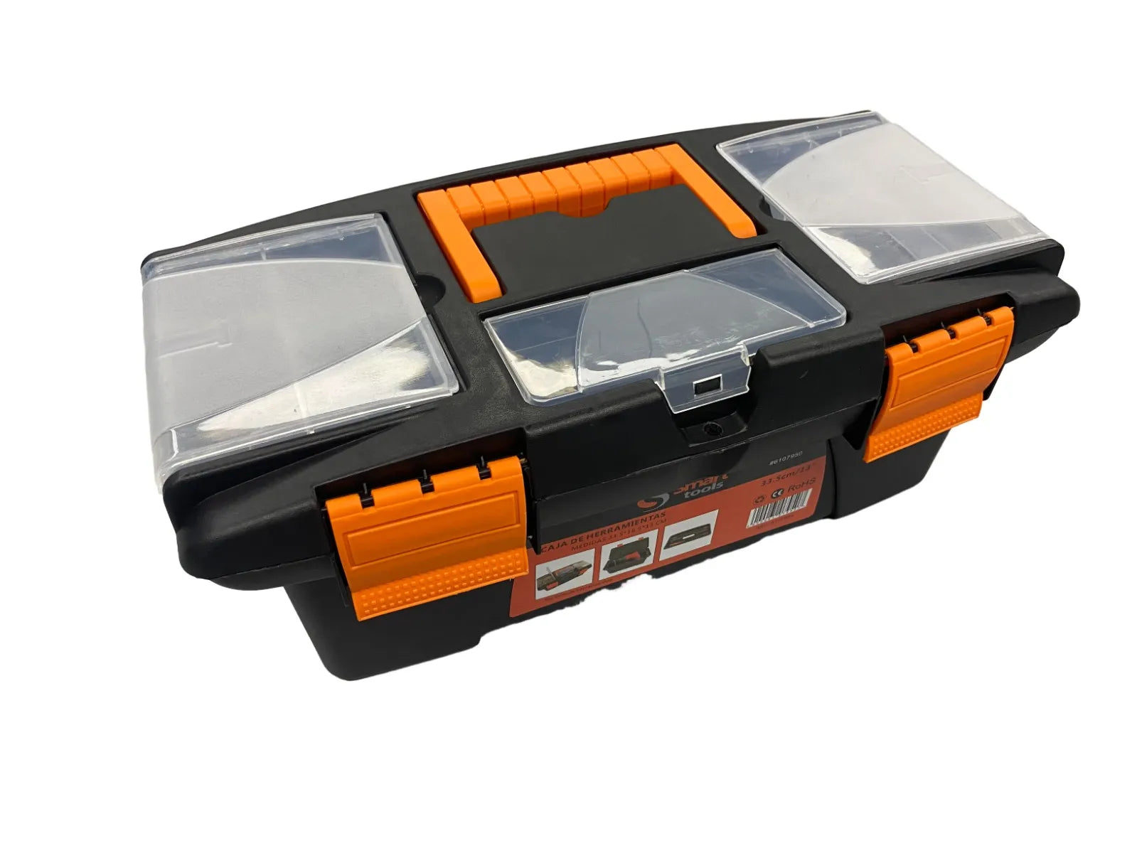 Caja herr. plastica 13" medidas 33,5 x 18,5 x 13 cm (g-513) - SMARTTOOLS