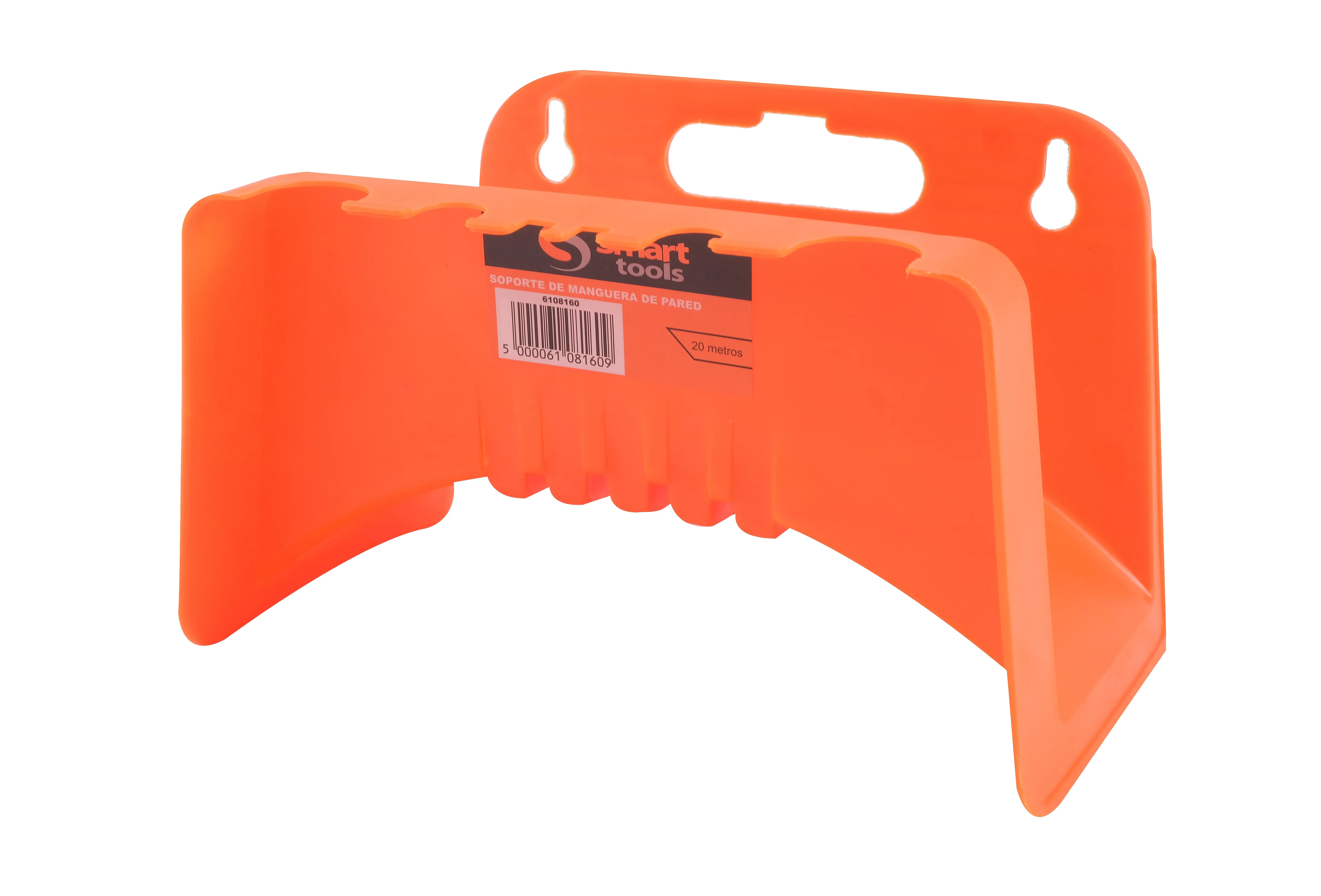 SOPORTE PLASTICO A MURALLA PARA MANGUERA 20 MTS - SMART TOOLS