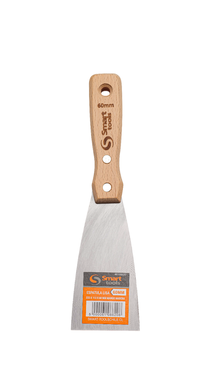 ESPATULA LISA 233 X 113 X 60 MM M/MADERA - SMART TOOLS