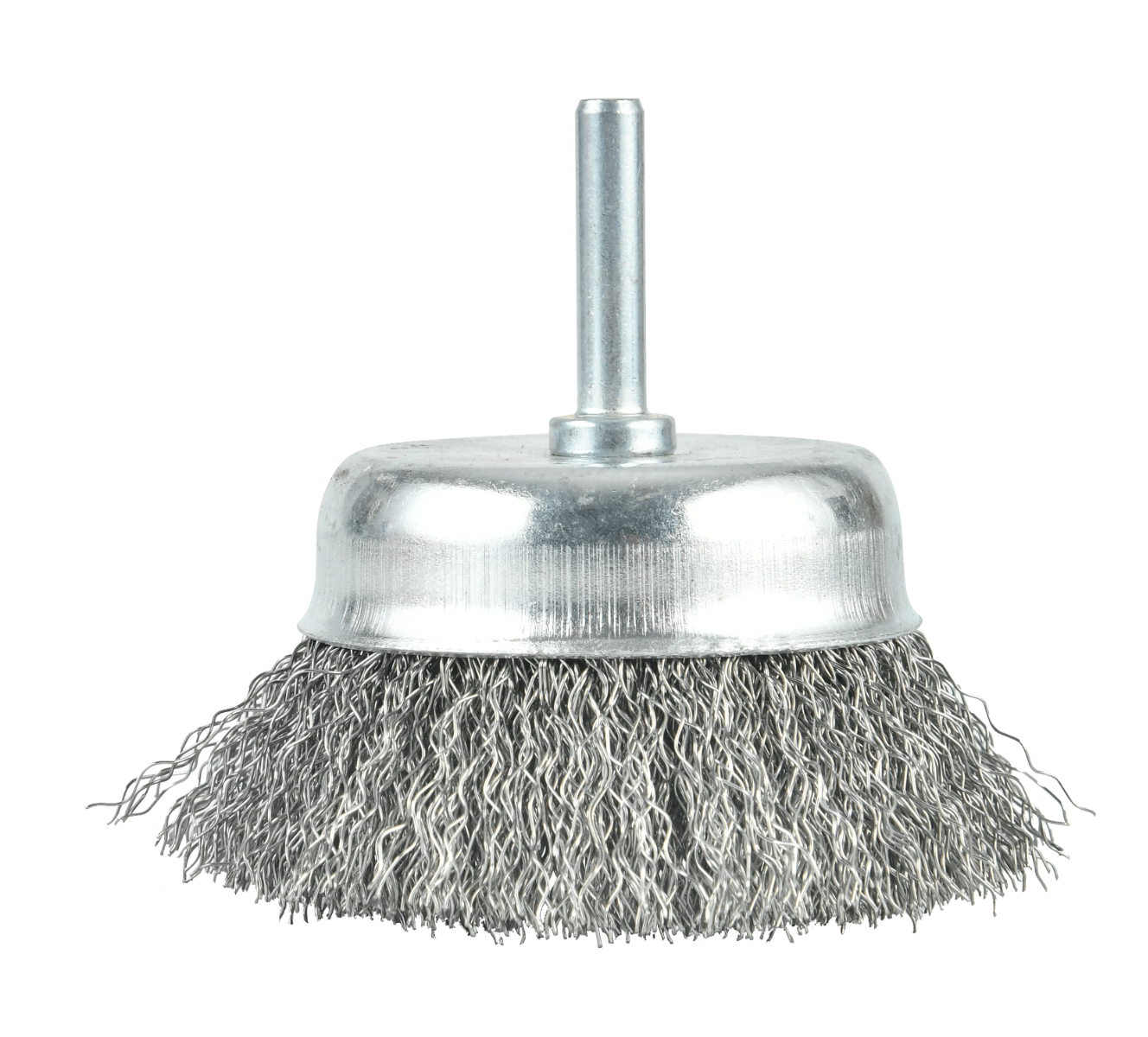 GRATA COPA CONICA ACERO ONDULADO 3 C/VASTAGO