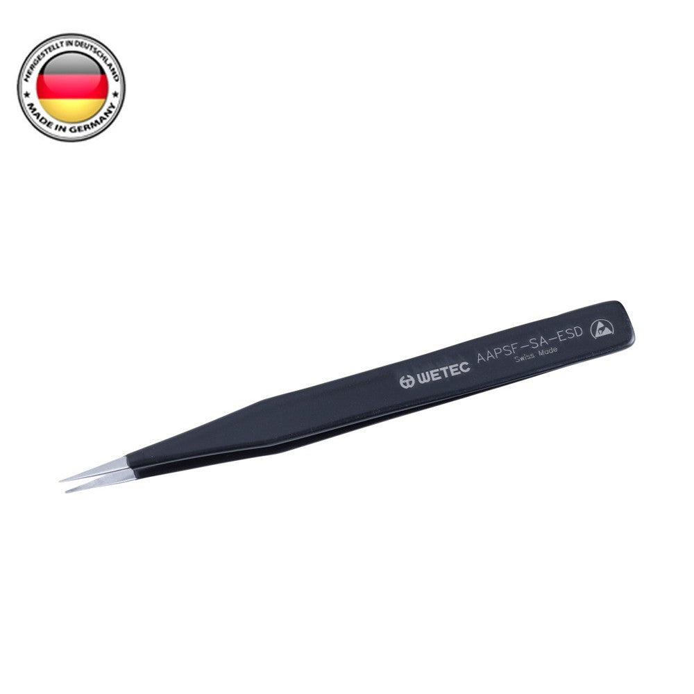 Pinza ESD punta fina 130Mm