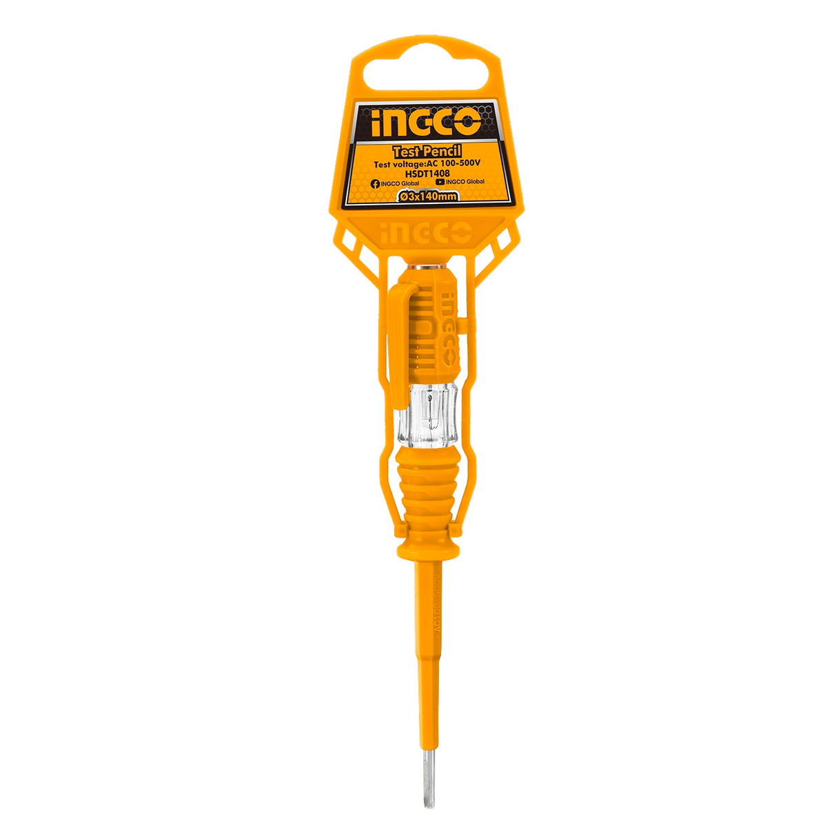 ATORNILLADOR INGCO BUSCAPOLOS - 3 X 140 MM # HSDT1408