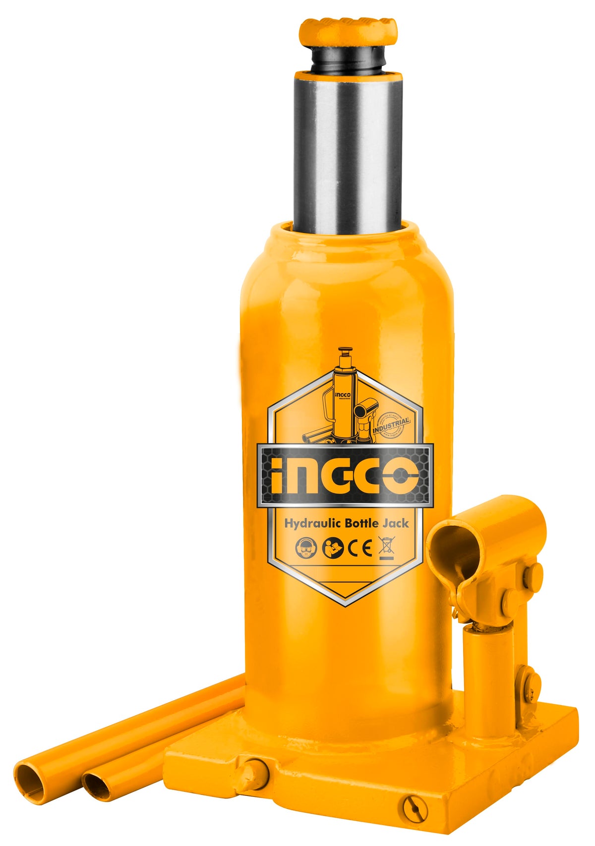 GATA GARAGE INGCO HIDRAULICA TIPO BOTELLA 12,0 TON # HBJ1202