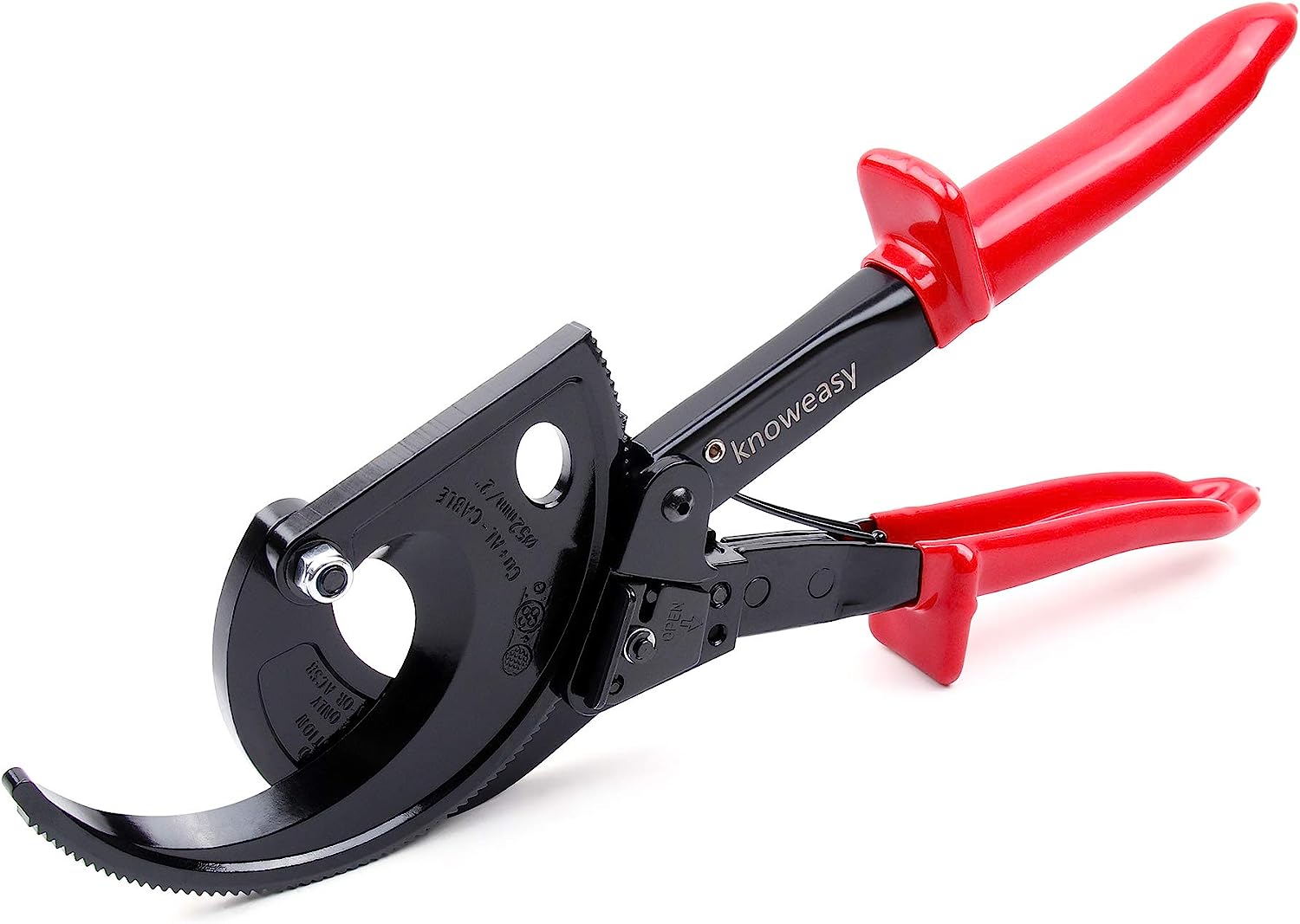 Cortador de cables con chicharra uso pesado HS-520 Knoweasy