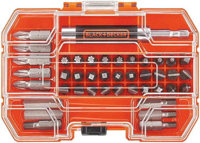 Juego de puntas destornillador 42 piezas Black Decker