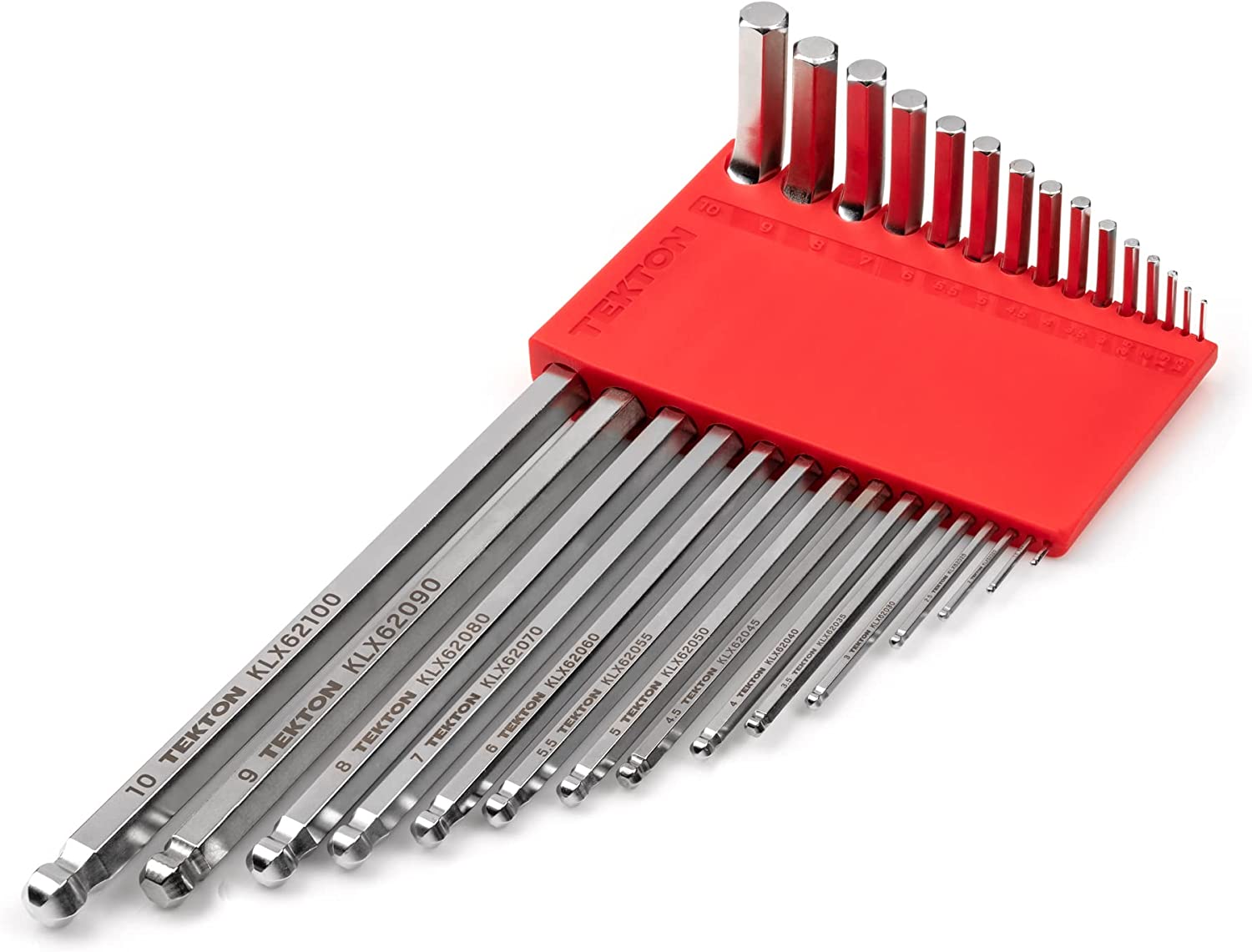 Set de llaves TORX y hexagonales con punta esférica con soporte 41 piezas Tekton
