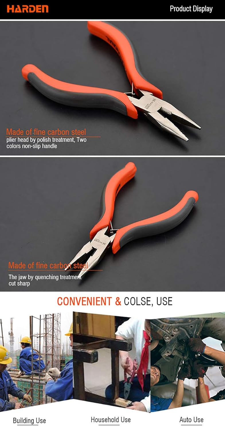 Mini Alicate de punta 4.5″ Harden