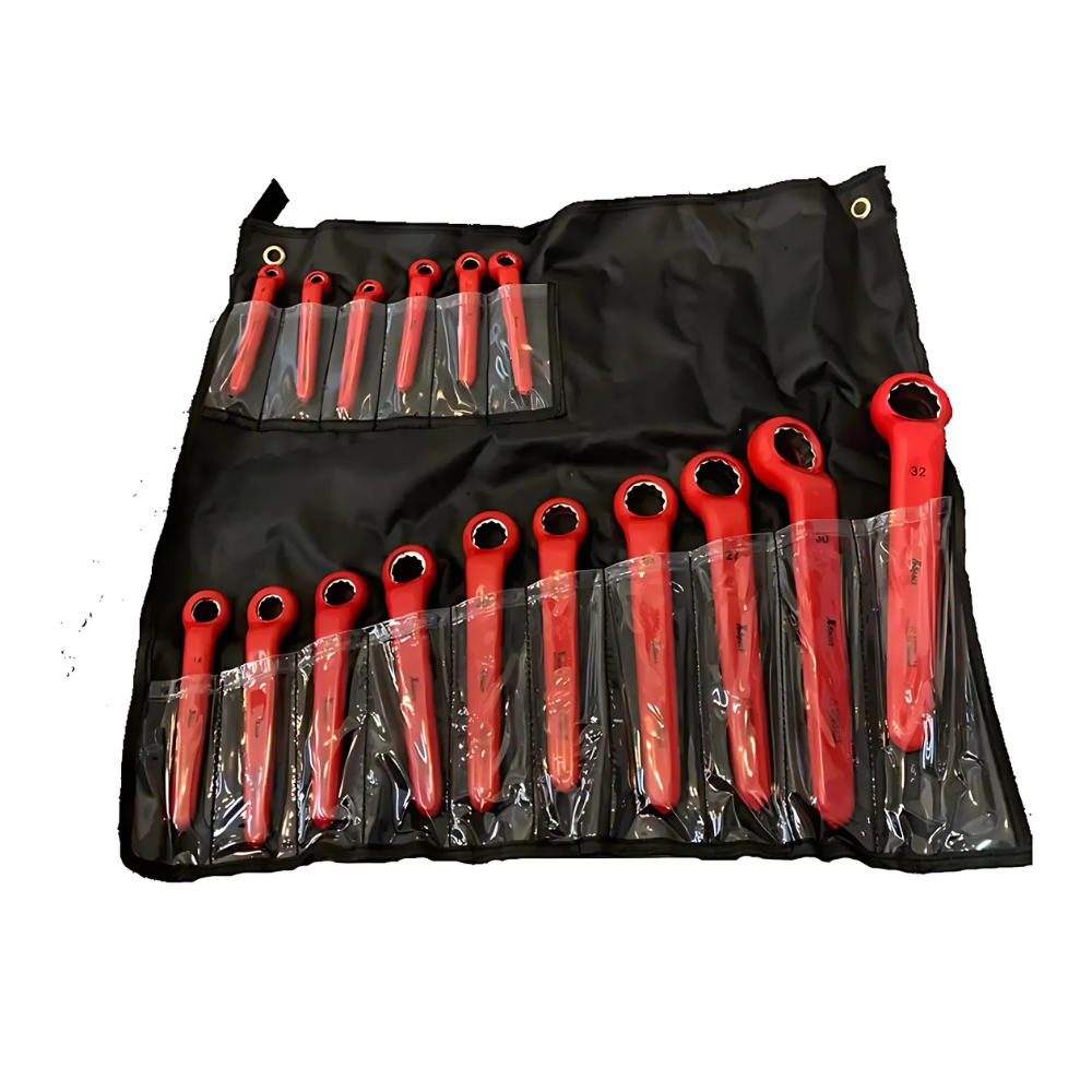 Set de llaves corona aisladas VDE 1000V 16 piezas X-spark