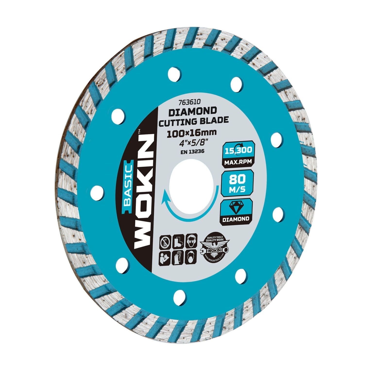 Disco Diamantado Turbo 115(4-1/2")X22.2mm(7/8")