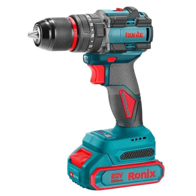 Taladro percutor ronix 8670 20v 13mm (8670) - RONIX