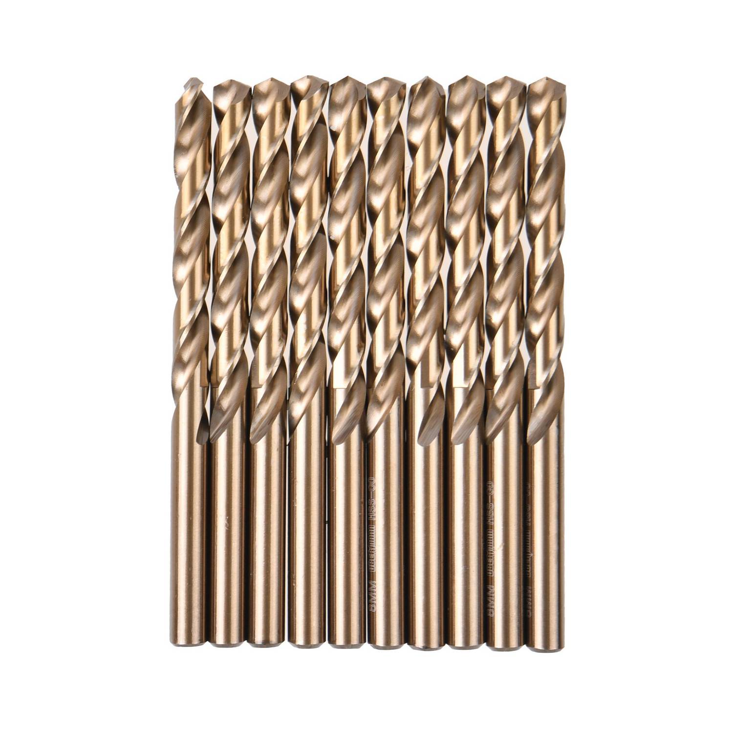 Brocas 8mm cobalto pack 10 unidades Ubermann