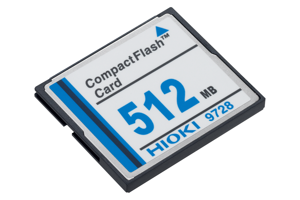 tarjeta compact flash de 512 MB (9728) HIOKI