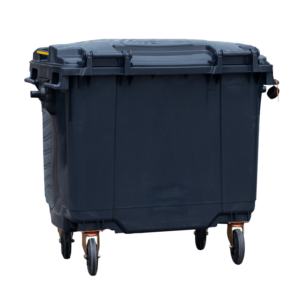 CONTENEDOR DE BASURA CON RUEDAS GRIS 660 LTS.
