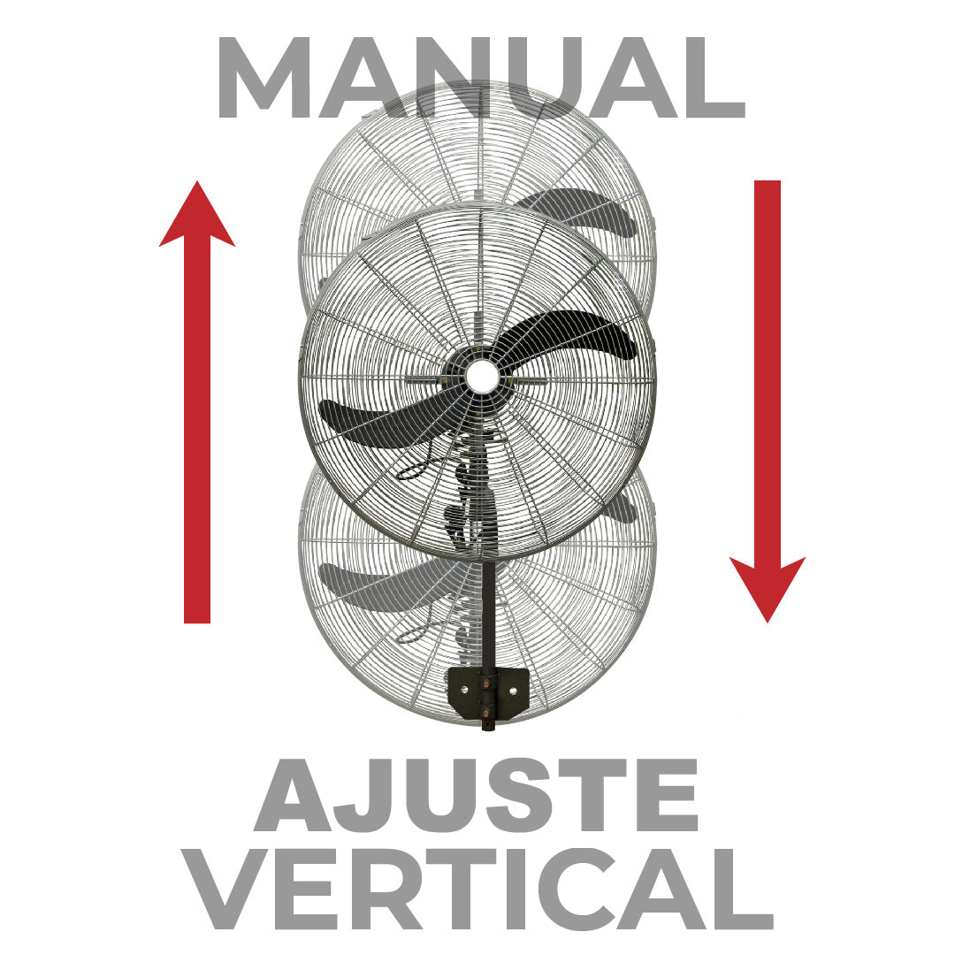 VENTILADOR INDUSTRIAL DE PARED 30 PULGADAS TECNOPLUS