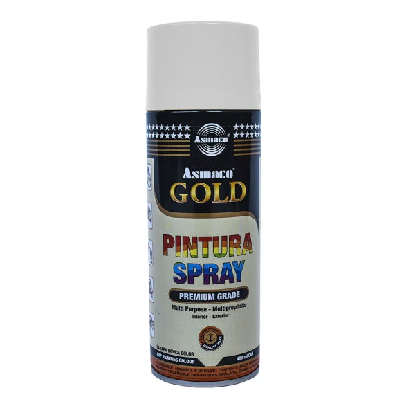 PINTURA SPRAY GOLD BLANCO