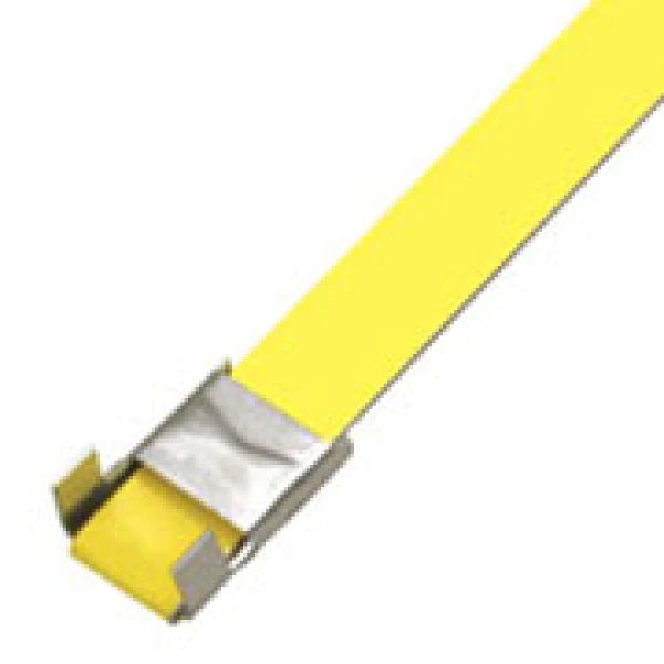 CINTA ACERO INOX. 1/2 AMARILL