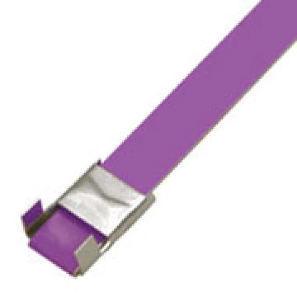 CINTA ACERO INOX. 1/2 PURPURA